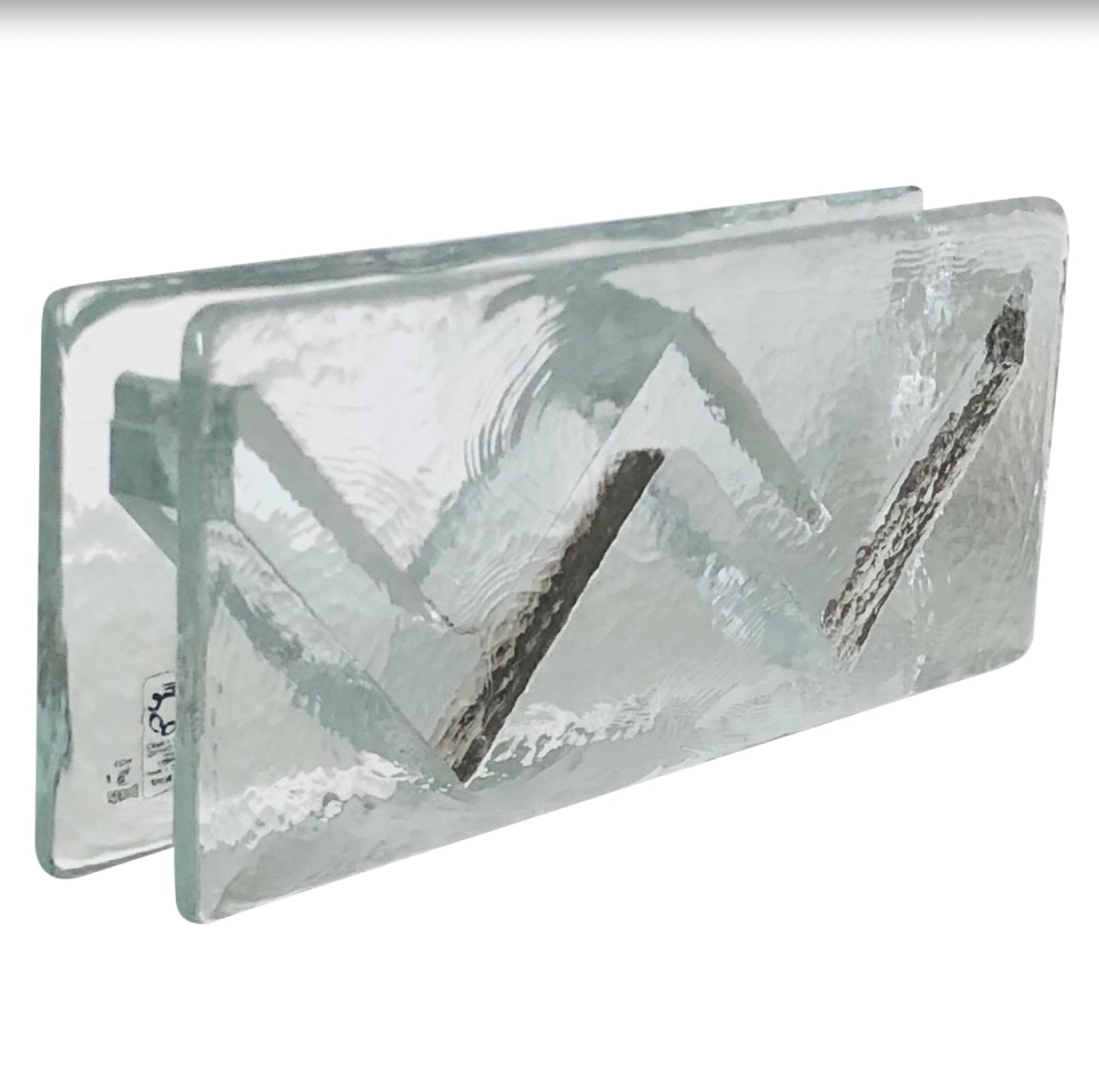 Murano Glass Trinket Tray By Leucos, Italy, 1970s