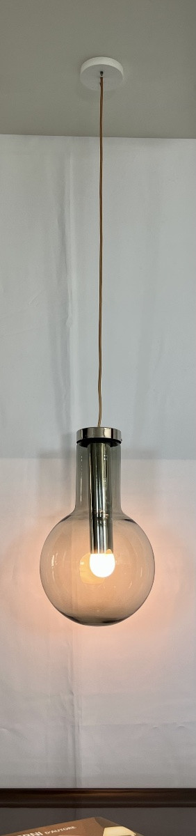Maxi Bulb Large Model Pendant Light By Frank Ligtelijn For Raak Amsterdam, Netherlands, 1960s-photo-4