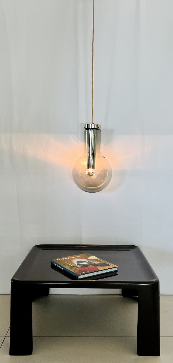 Maxi Bulb Large Model Pendant Light By Frank Ligtelijn For Raak Amsterdam, Netherlands, 1960s-photo-1