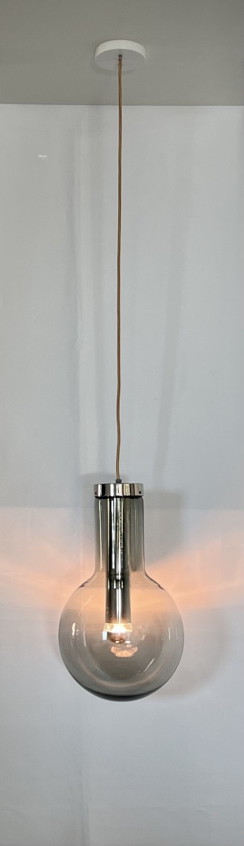 Maxi Bulb Large Model Pendant Light By Frank Ligtelijn For Raak Amsterdam, Netherlands, 1960s-photo-3