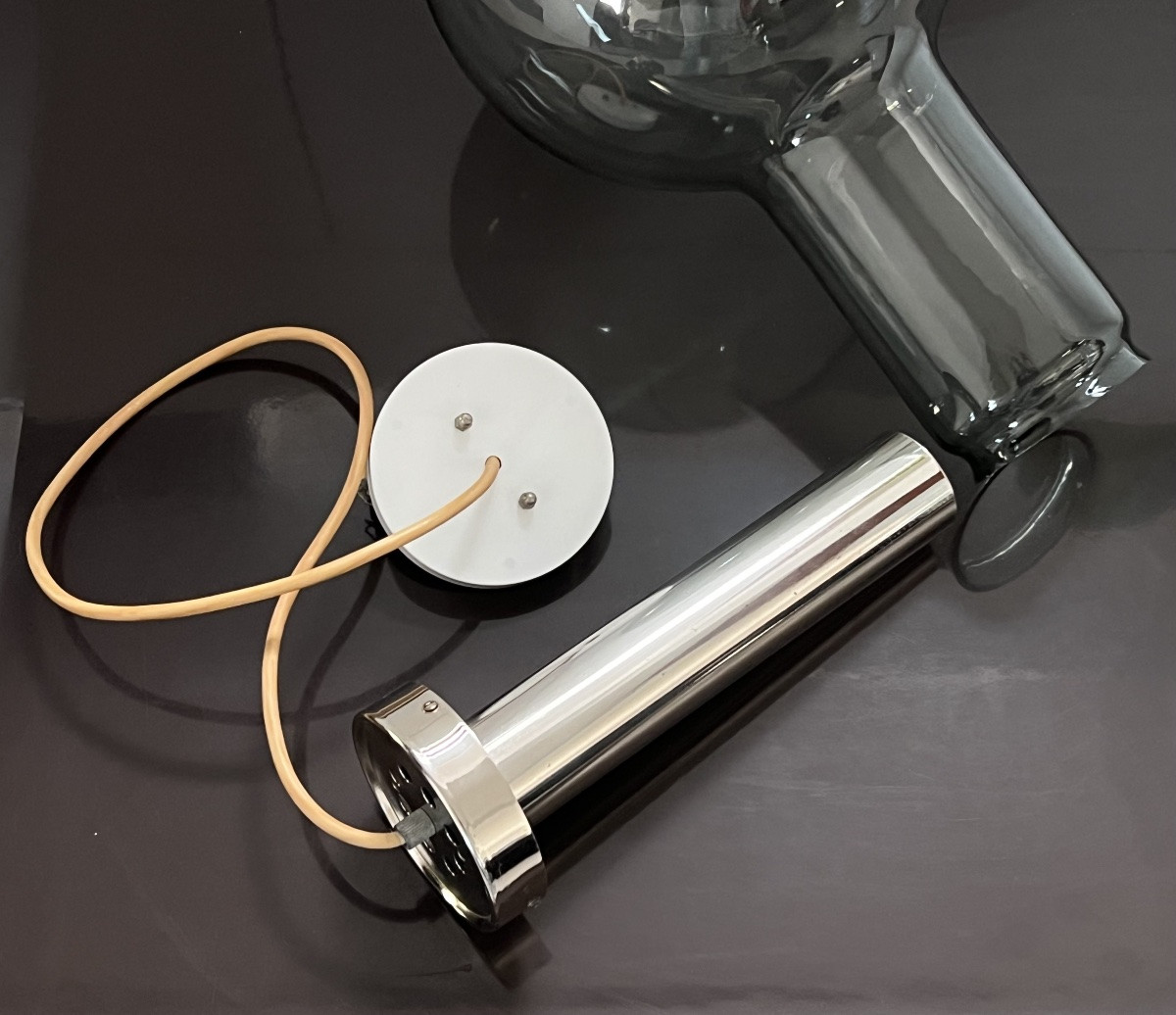 Maxi Bulb Large Model Pendant Light By Frank Ligtelijn For Raak Amsterdam, Netherlands, 1960s-photo-7