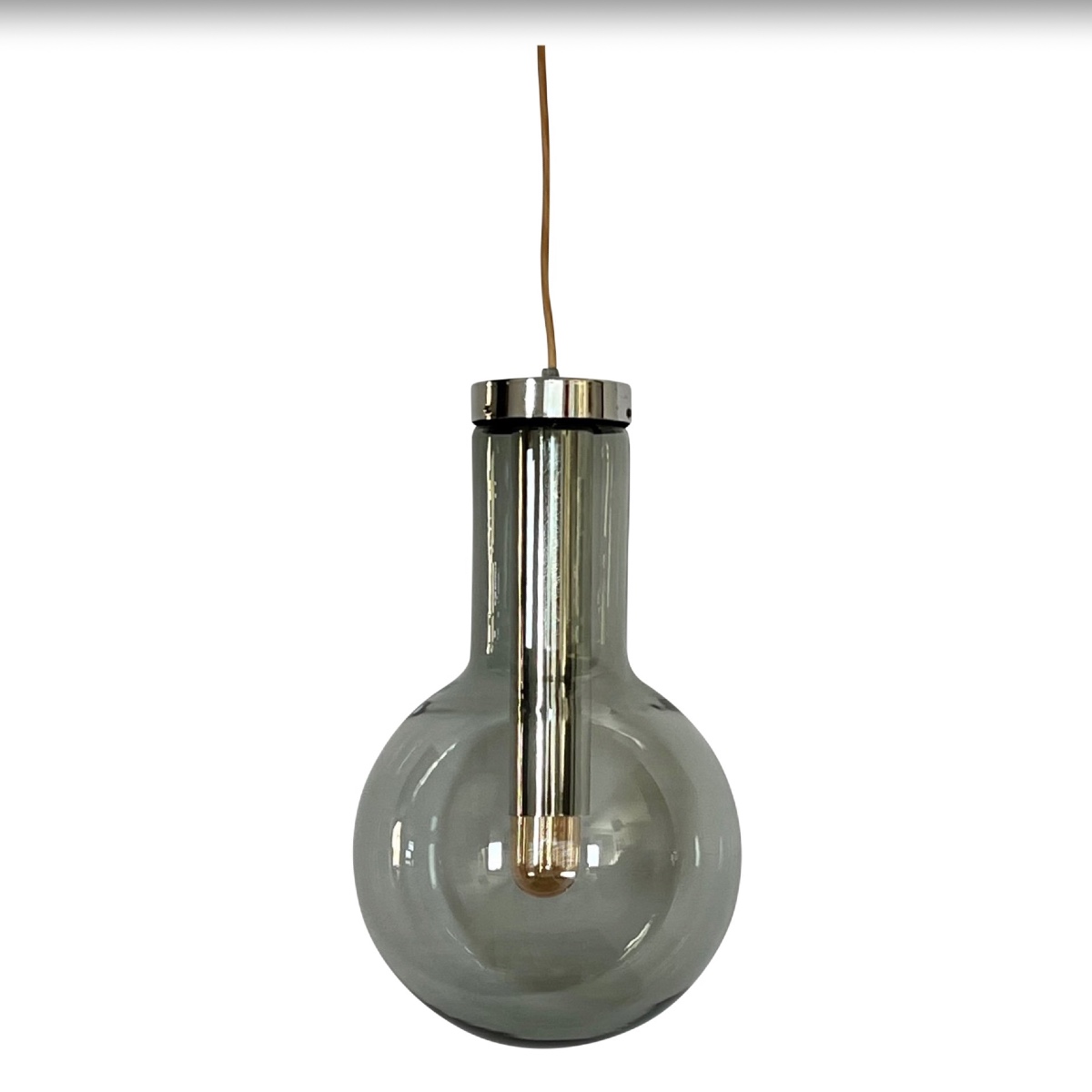 Maxi Bulb Large Model Pendant Light By Frank Ligtelijn For Raak Amsterdam, Netherlands, 1960s