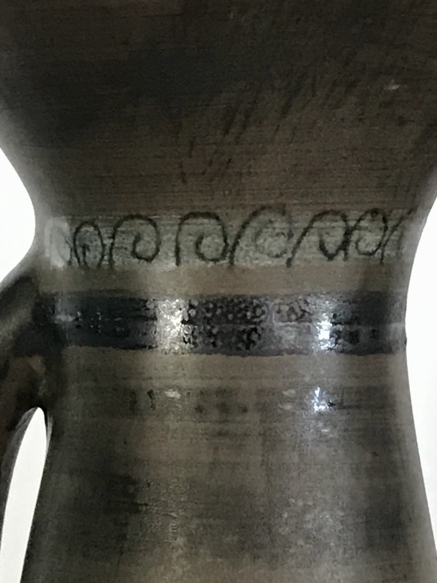 Ceramic Pitcher With Handle, Signed Jean De Lespinasse, France, 1960s-photo-2