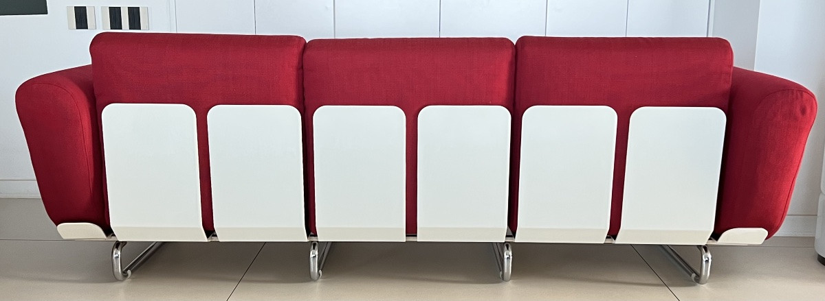 Canapé 3 places Senzafine par Eleonore Peduzzi Riva pour Zanotta, Italie 1969-photo-4