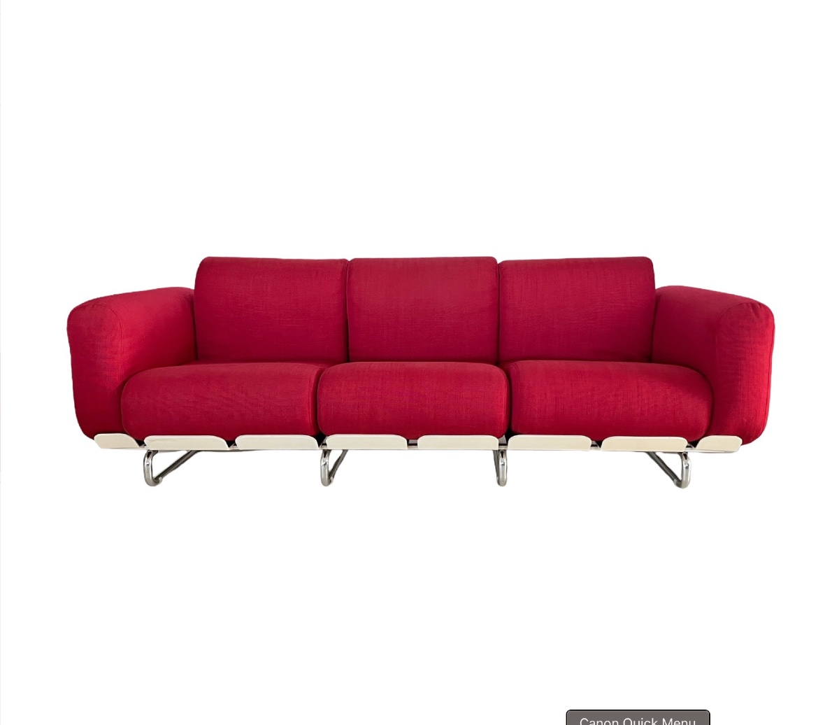Canapé 3 places Senzafine par Eleonore Peduzzi Riva pour Zanotta, Italie 1969