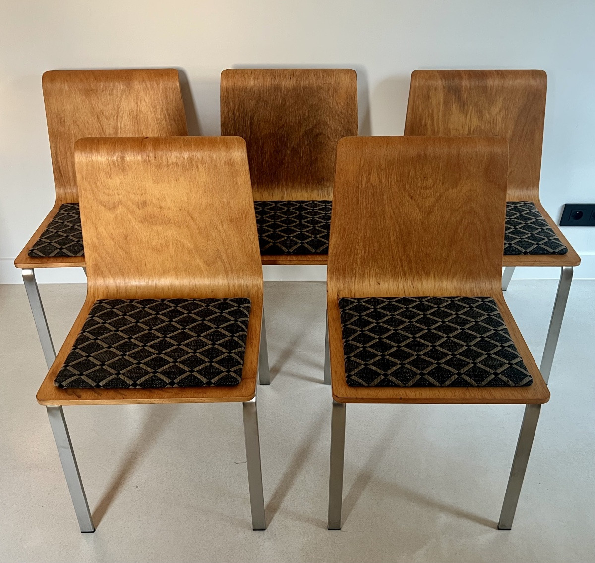 Chair (4) By Boje Estermann For The Danish House, Denmark, 1990s-photo-5