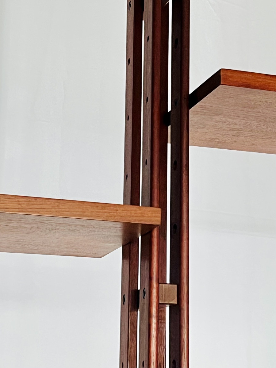 Lb7 "infinito" Modular Bookcase By Franco Albini For Poggi, Italy 1957-photo-3