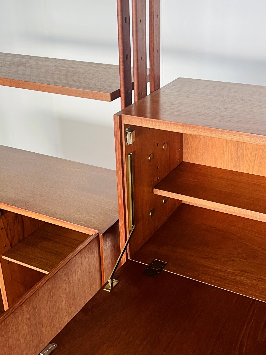 Lb7 "infinito" Modular Bookcase By Franco Albini For Poggi, Italy 1957-photo-4