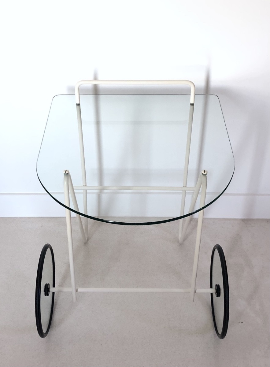 Service Trolley, Designed By Carlo Cebaro For Porada Arredi, Italy, 1980s-photo-2