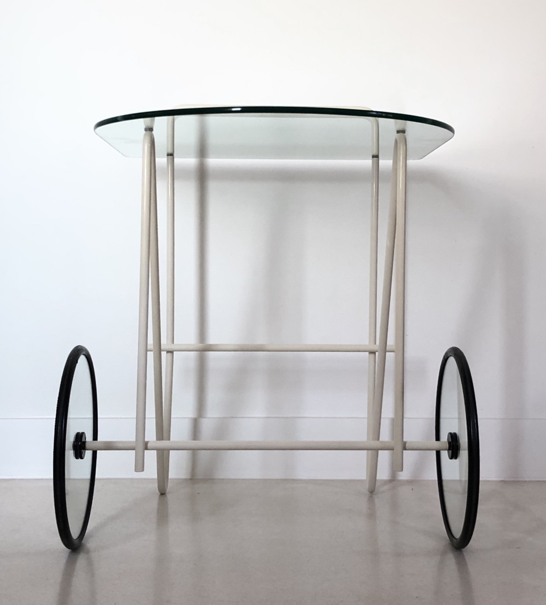 Service Trolley, Designed By Carlo Cebaro For Porada Arredi, Italy, 1980s-photo-4