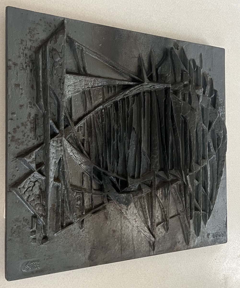 Fireplace Backplate By Designer F. Loriot For The Stern Foundry, France, 1970s-photo-2