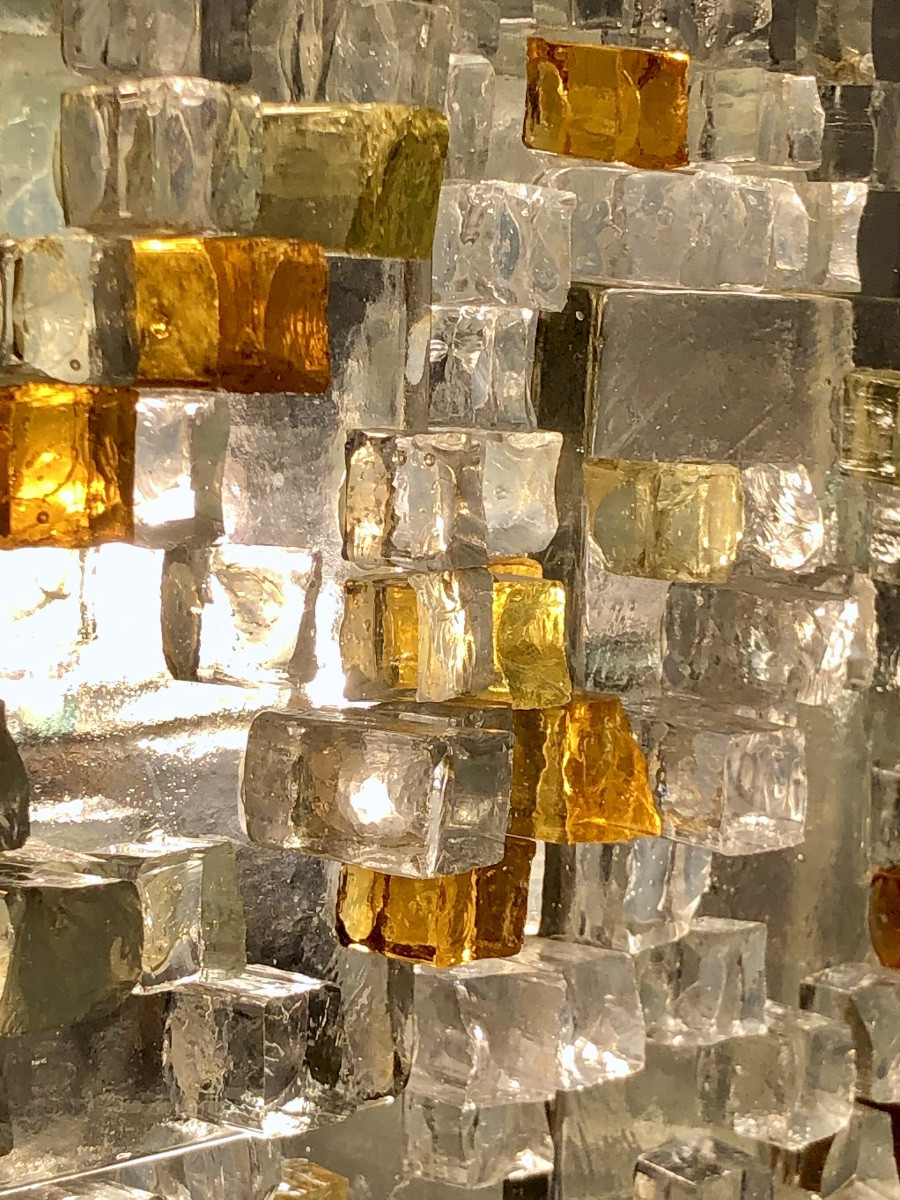 Applique en verre de Murano par Albano Poli pour Poliarte, Italie années 70-photo-4