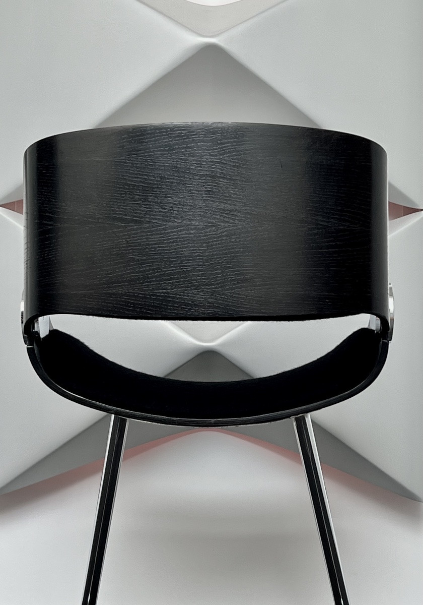 Chaise (x4) Baumann modèle Arpège attribuée à Etienne Fermigier, France années 70-photo-1