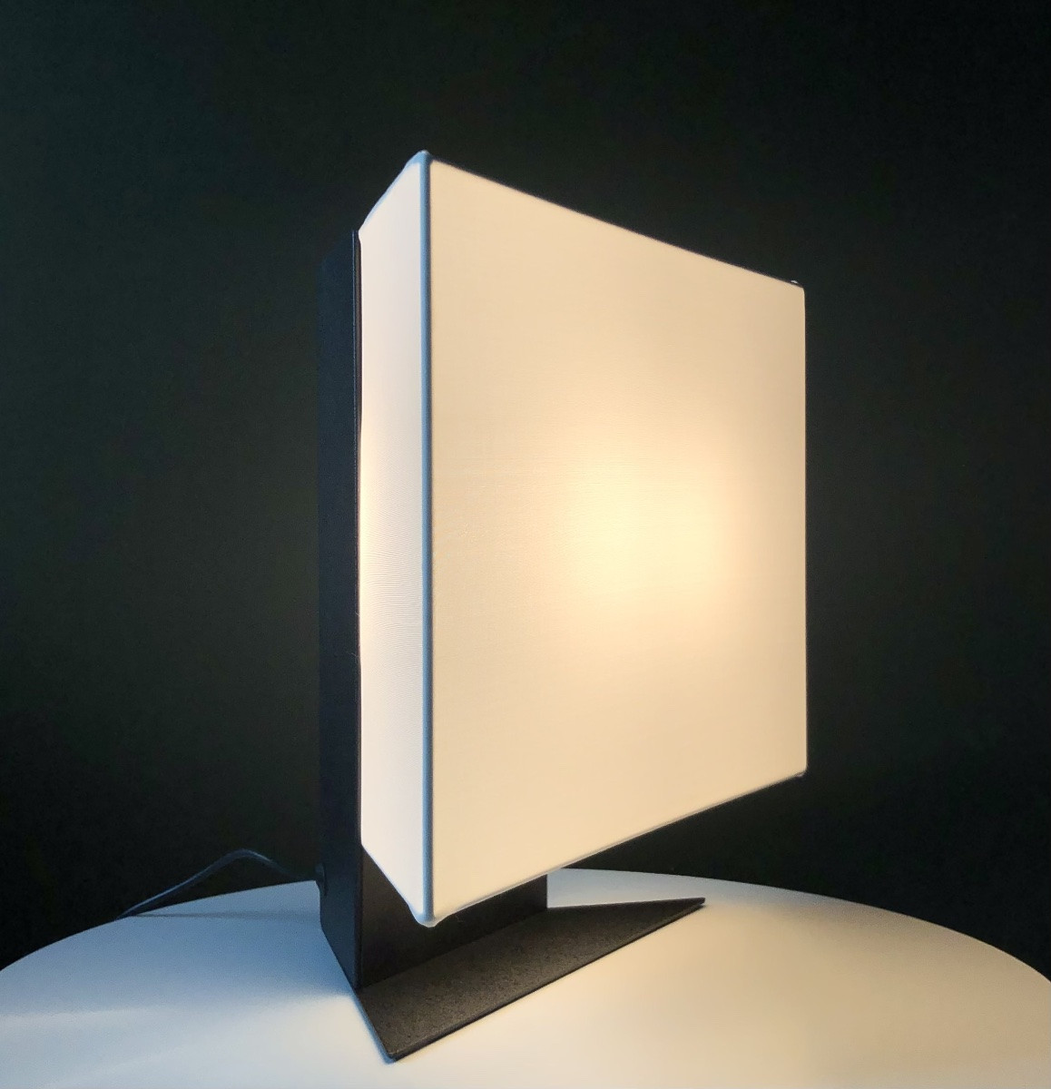 Lampe de salon "Accademia Tavolo" par Cini Boeri pour Artemide, Italie 1978-photo-2