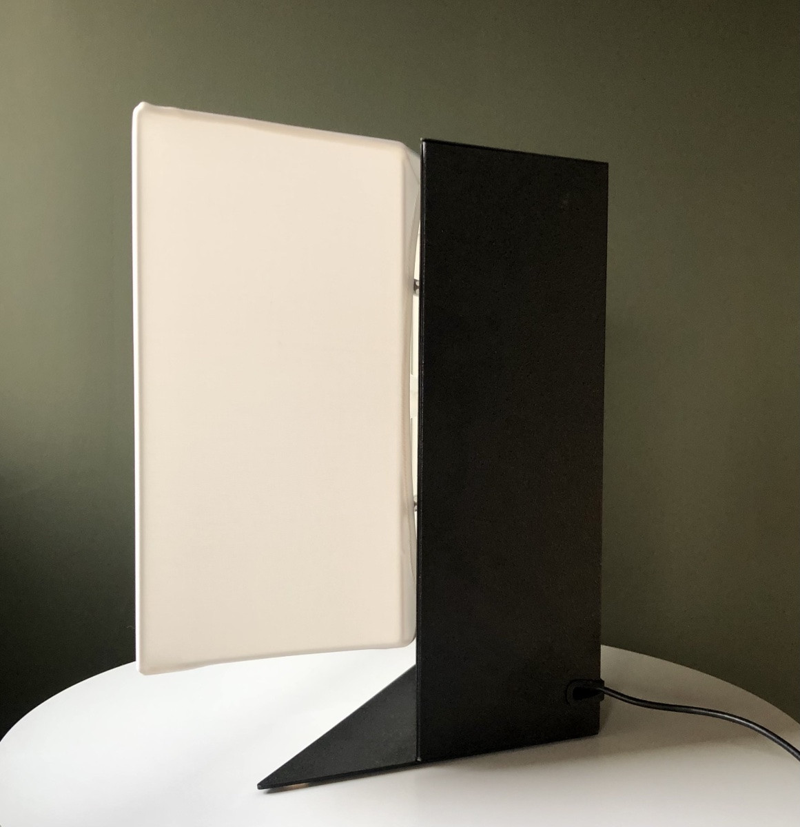 Lampe de salon "Accademia Tavolo" par Cini Boeri pour Artemide, Italie 1978-photo-2