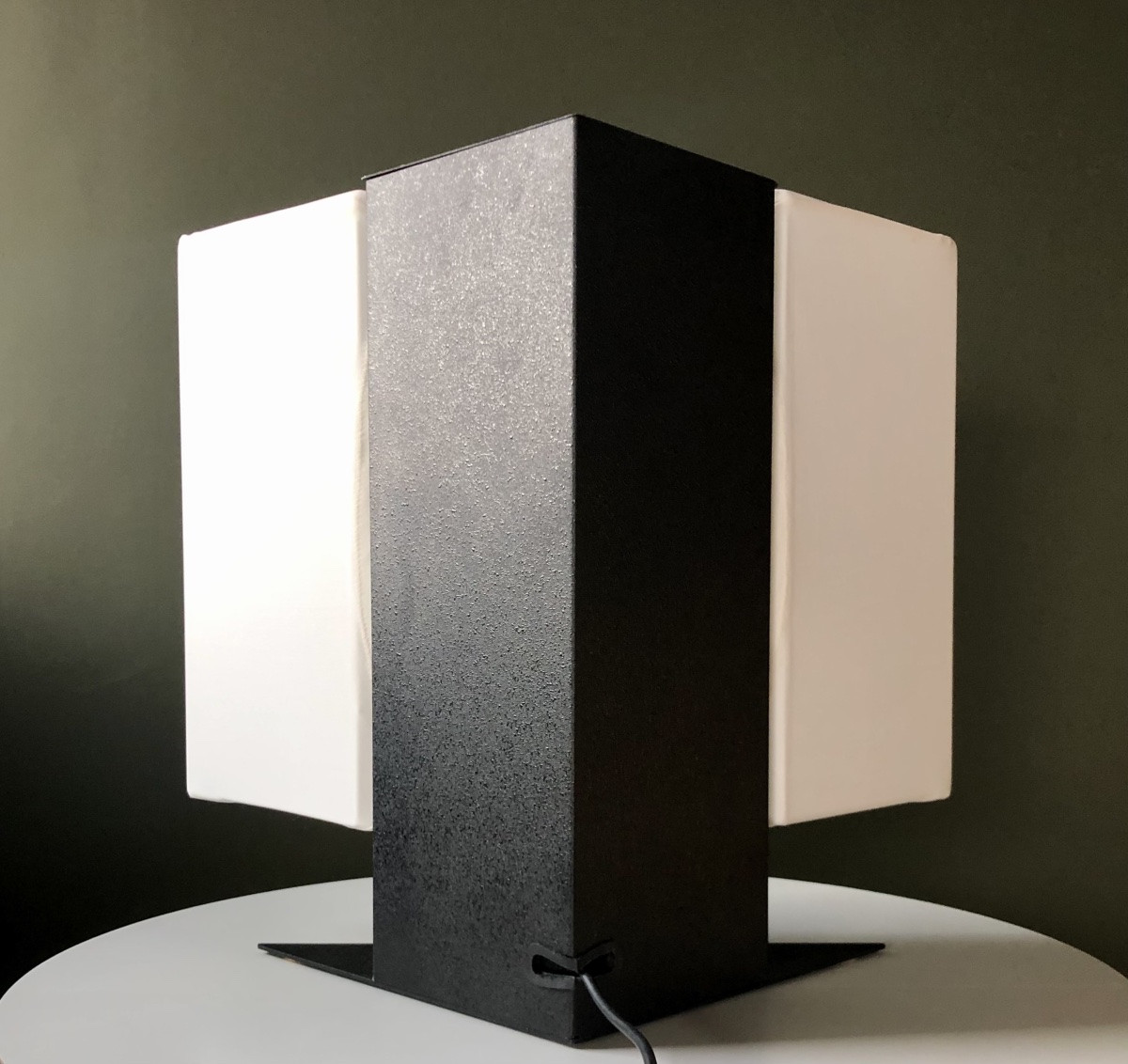 Lampe de salon "Accademia Tavolo" par Cini Boeri pour Artemide, Italie 1978-photo-3