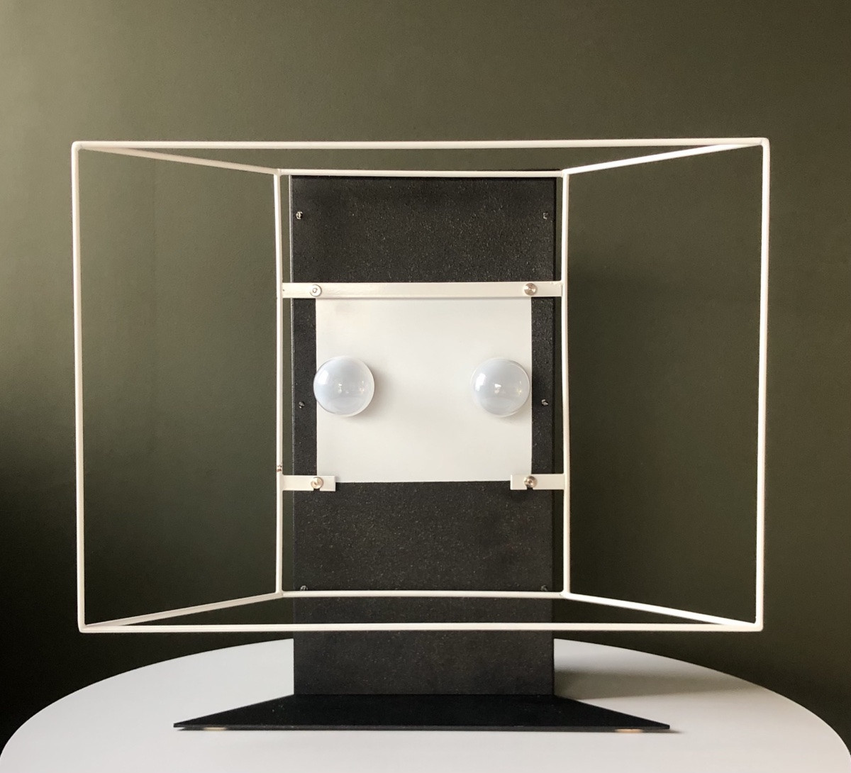 Lampe de salon "Accademia Tavolo" par Cini Boeri pour Artemide, Italie 1978-photo-5