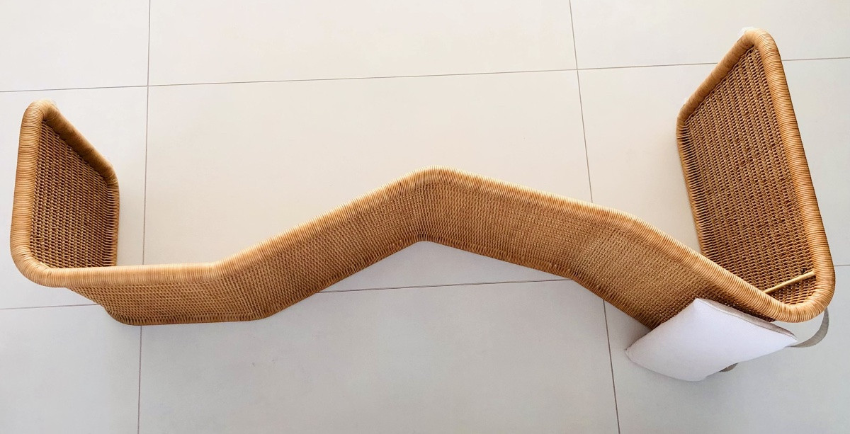 Chaise longue P3S de Tito Agnoli pour Pierantonio Bonacina, Italie années 60-photo-7