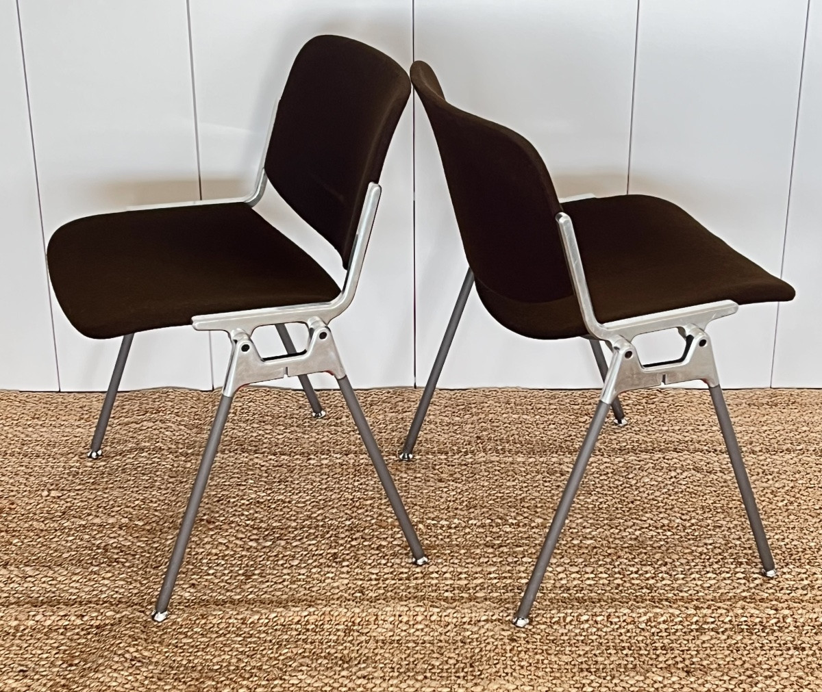 Chaises DSC 106 par Giancarlo Piretti pour Castelli, Italie années 70-photo-3