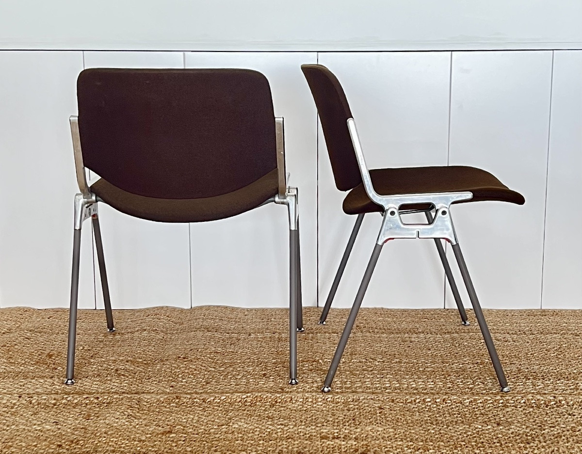 Chaises DSC 106 par Giancarlo Piretti pour Castelli, Italie années 70-photo-4