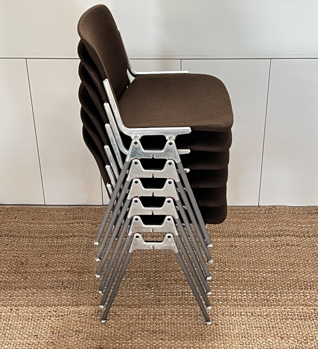 Chaises DSC 106 par Giancarlo Piretti pour Castelli, Italie années 70-photo-6