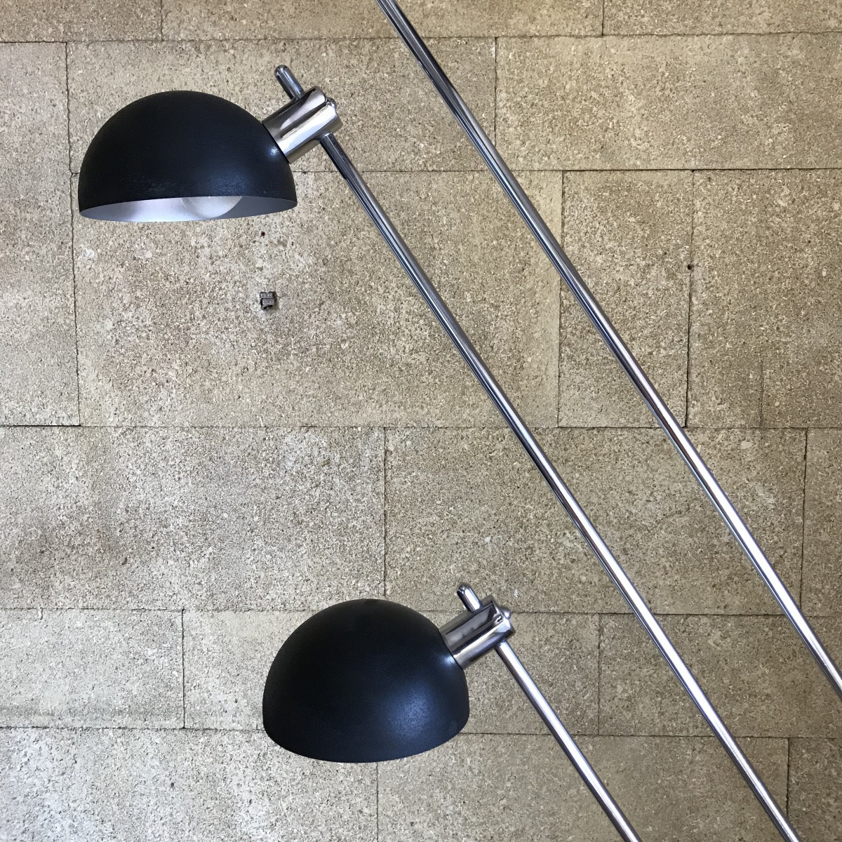 Molto Alto Three-branched Floor Lamp By Franco Marchetti, Italy 1970s-photo-2