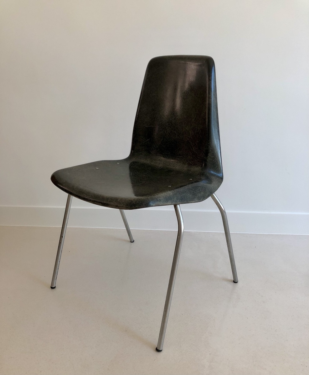 Chaises du designer Alberto Roselli pour production Rima Gastone Rinaldi, Italie années 60-photo-2