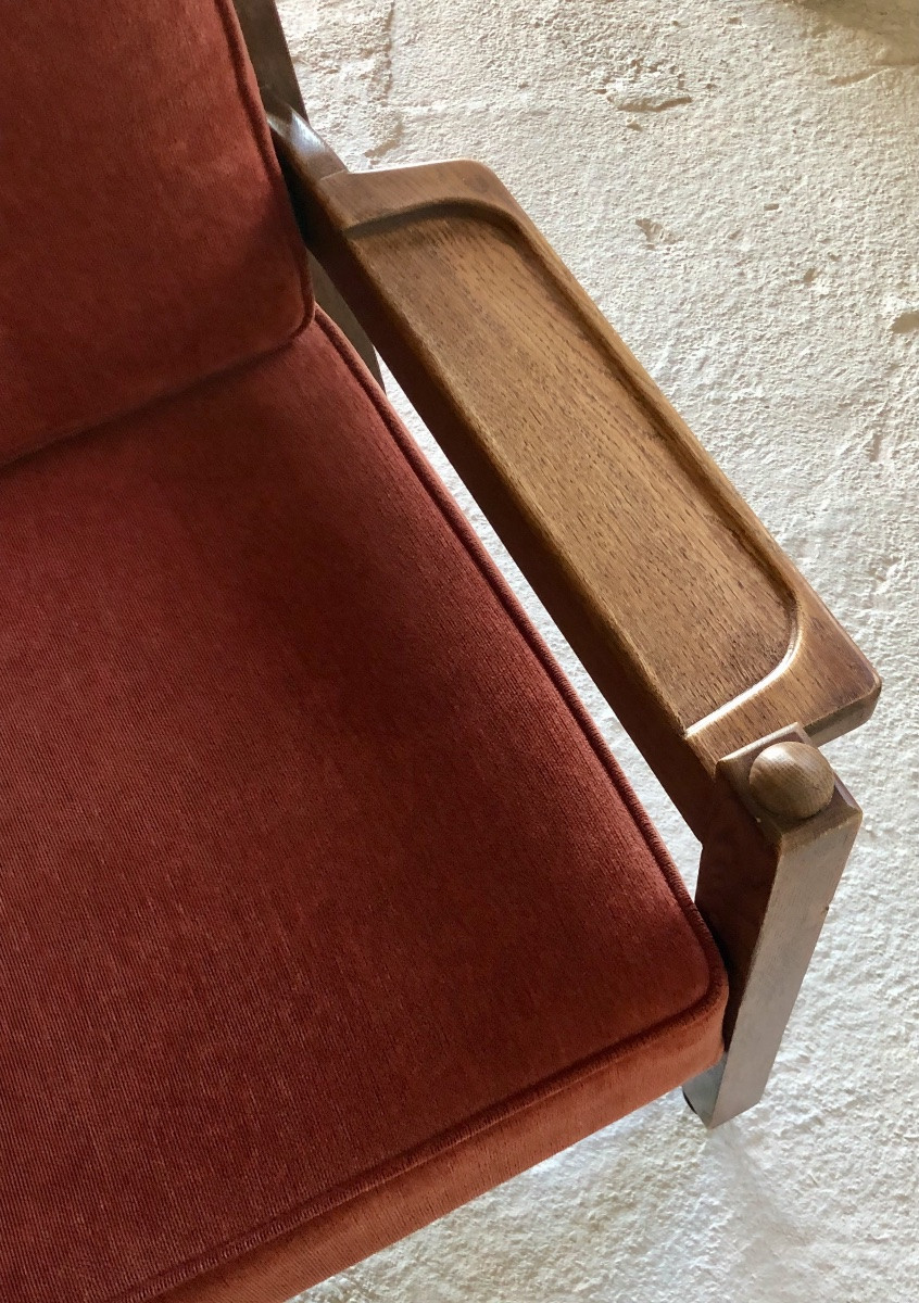 Canapé d'angle de Guillerme et Chambron pour Votre maison, France années 60-photo-2