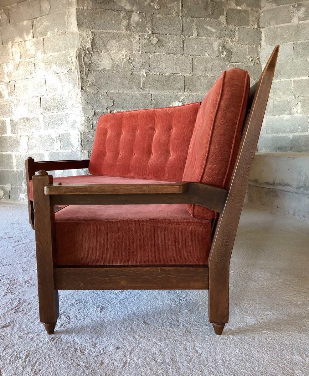 Canapé d'angle de Guillerme et Chambron pour Votre maison, France années 60-photo-5