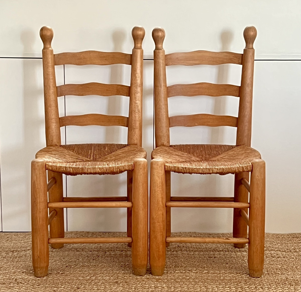 Chaise dans le style de Charles Dudouyt, France années 40-photo-4