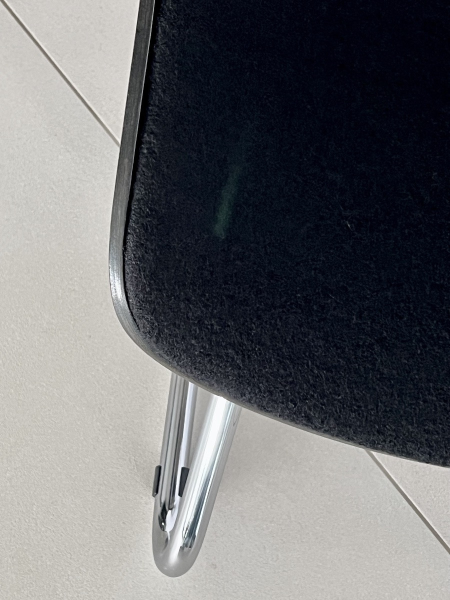 Set Of 4 Baumann Arpège Chairs Attributed To Etienne Fermigier, France, 1970s-photo-2