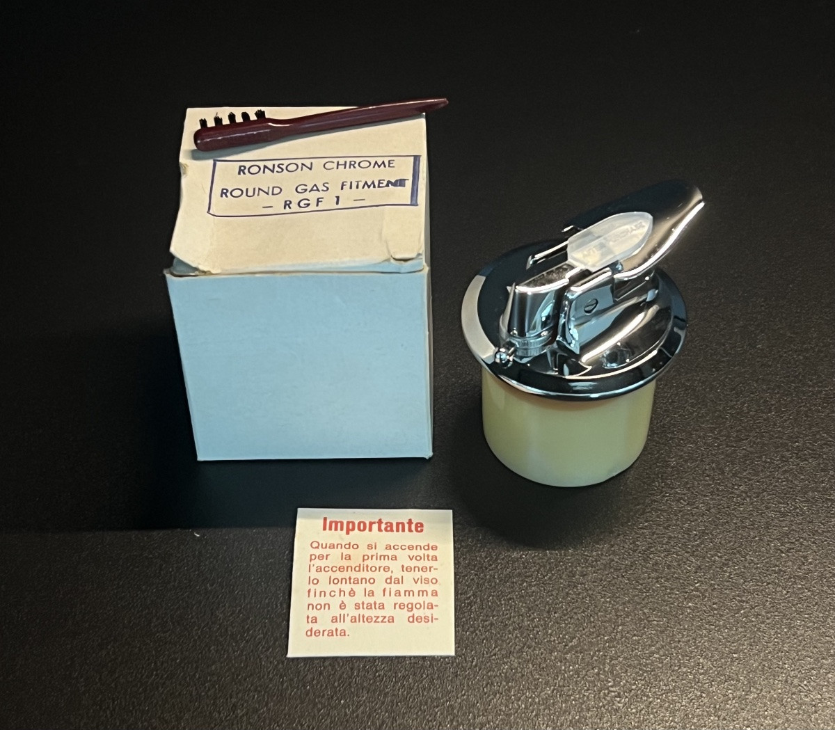 Nécessaire de fumeur en céramique blanche de la Societa Ceramica Revelli à Laveno, Italie année-photo-5