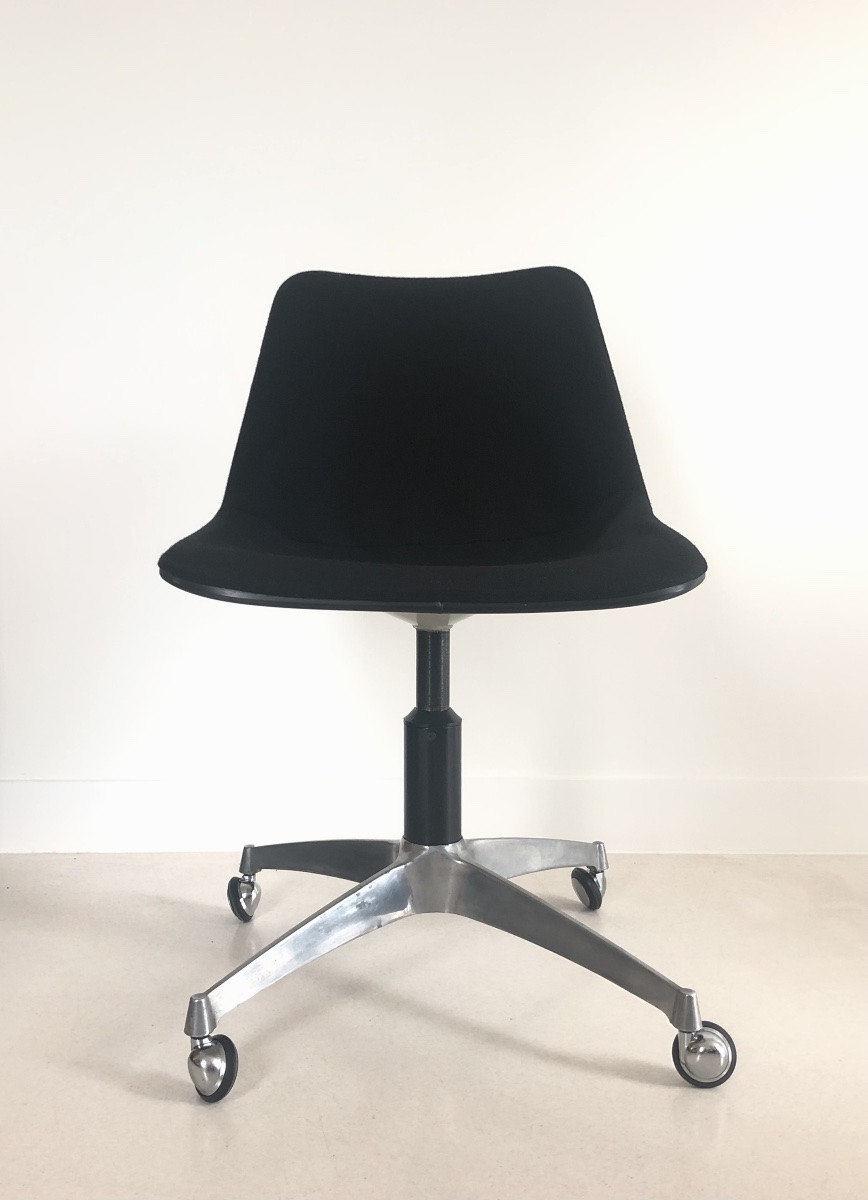 Chaise de bureau par Robin et Lucienne Day pour Castelli, Italie années 70-photo-2