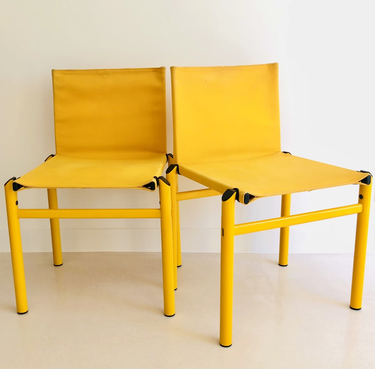 Chaises "Mastro" par Afra et Tobia Scarpa pour Molteni, Italie années 80-photo-3