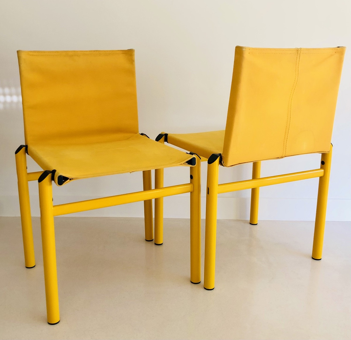 Chaises "Mastro" par Afra et Tobia Scarpa pour Molteni, Italie années 80-photo-1