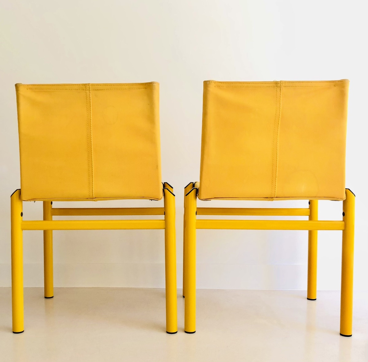 Chaises "Mastro" par Afra et Tobia Scarpa pour Molteni, Italie années 80-photo-4
