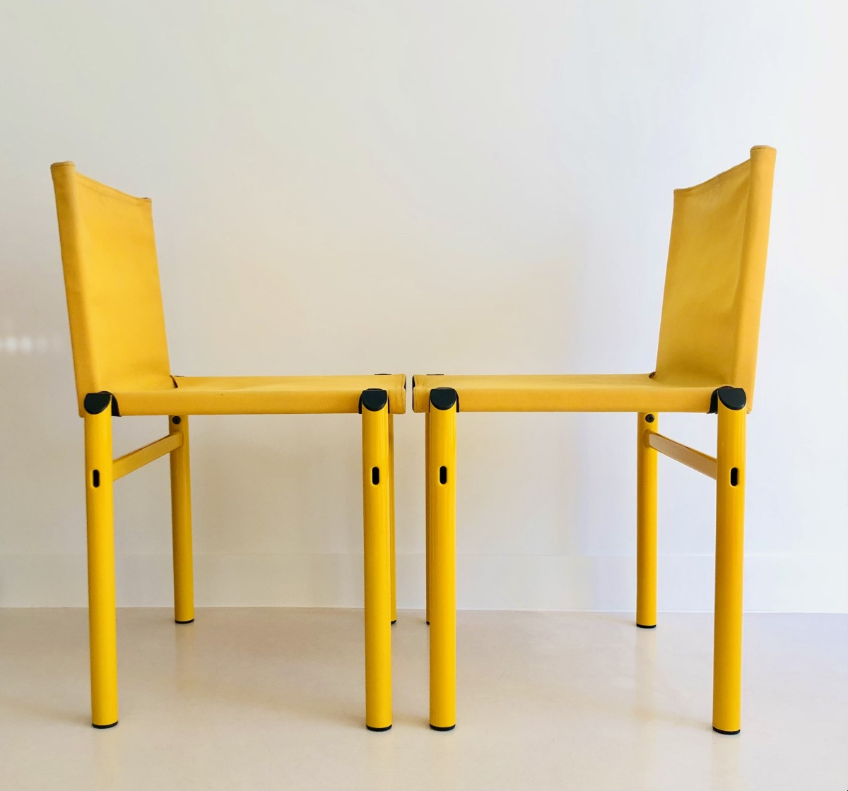 Chaises "Mastro" par Afra et Tobia Scarpa pour Molteni, Italie années 80-photo-5