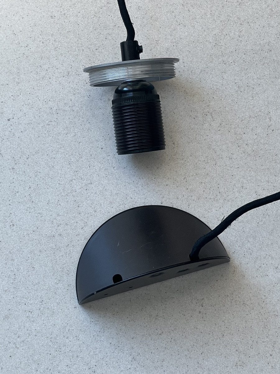 Suspension Lamp "aggregato" By Enzo Mari For Artemide, Italy 70's-photo-4