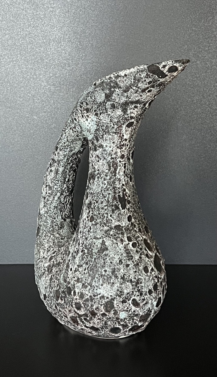Pichet en céramique par Annette Roux, France années 60-photo-3