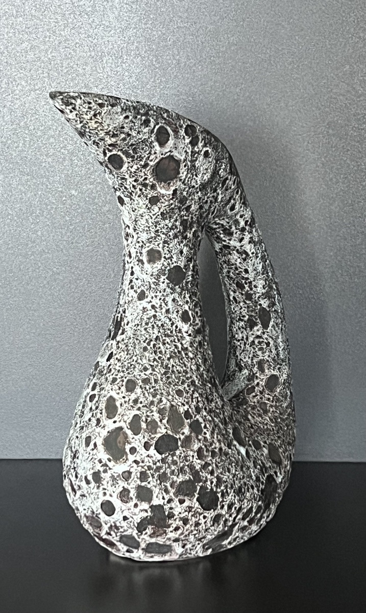 Pichet en céramique par Annette Roux, France années 60-photo-4