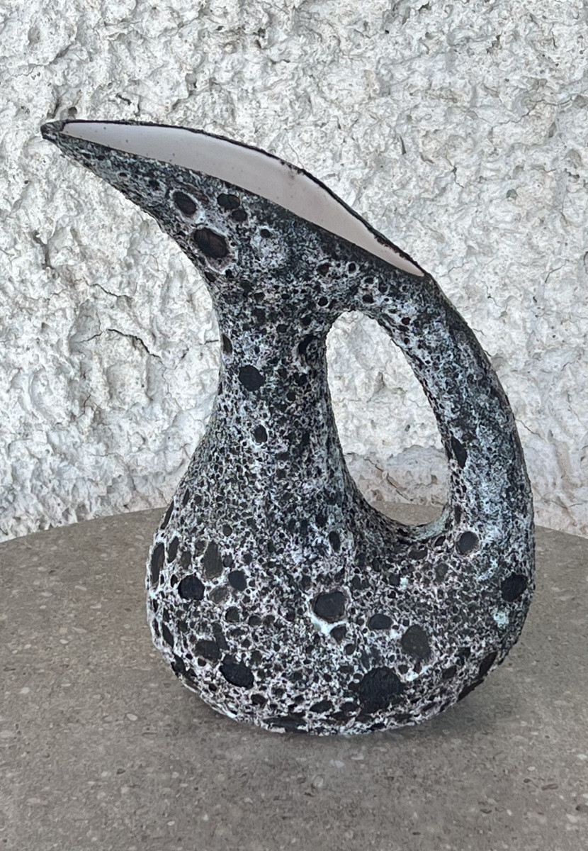 Pichet en céramique par Annette Roux, France années 60-photo-4