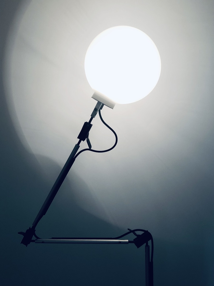Aggregato Terra" Floor Lamp By Enzo Mari For Artemide, Italy, 1970s-photo-4