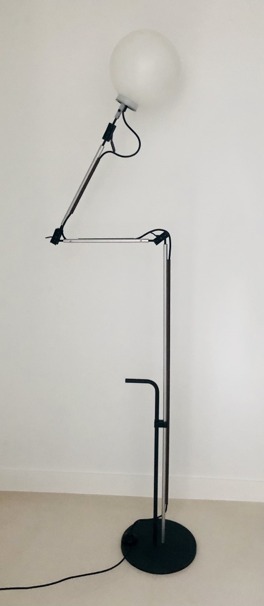 Aggregato Terra" Floor Lamp By Enzo Mari For Artemide, Italy, 1970s-photo-5