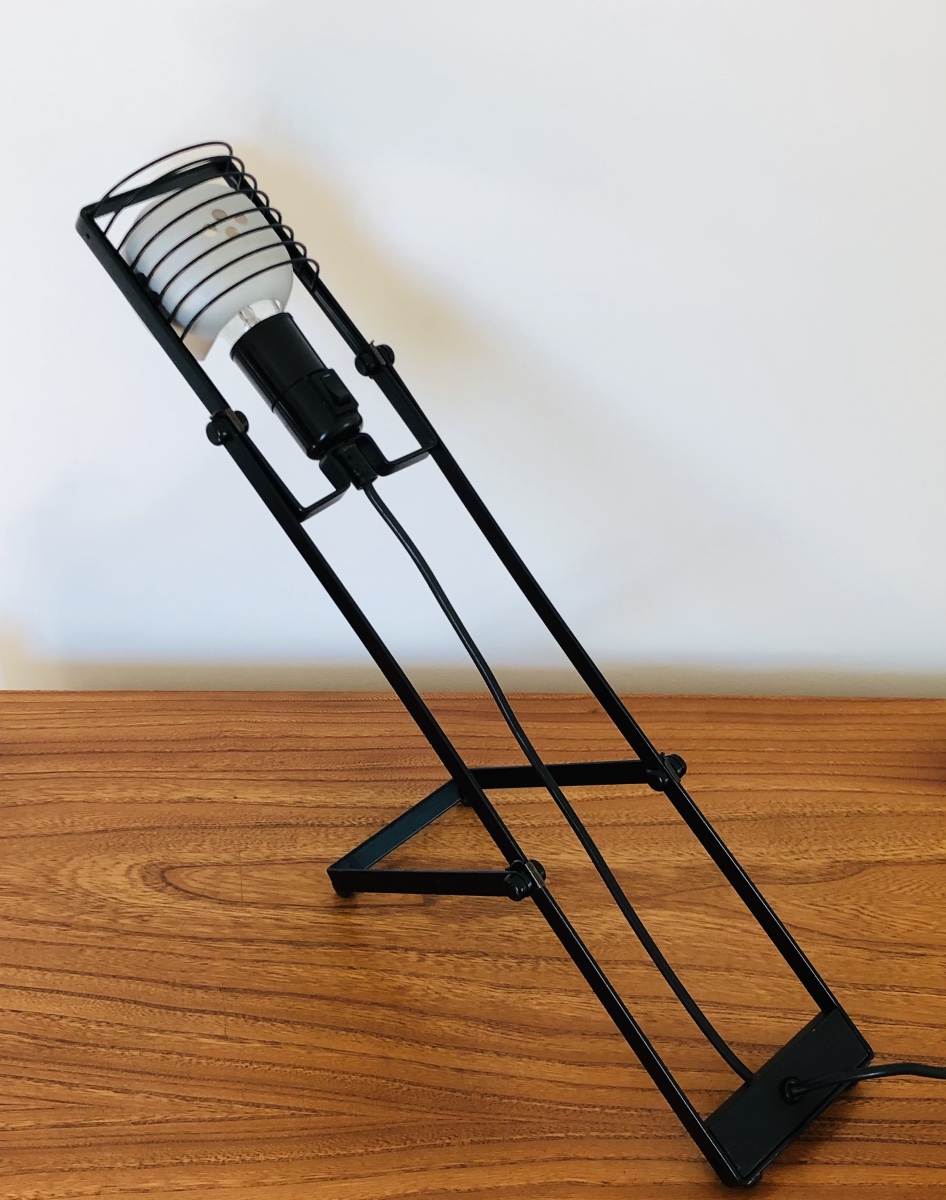 Lampe modèle "Sintesi" tavolo de Ernesto Gismondi pour Artemide, Italie années 70-photo-3