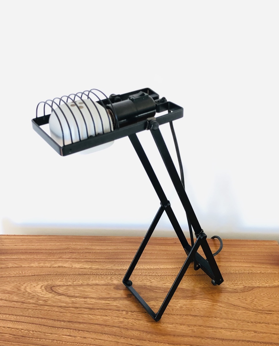Lampe modèle "Sintesi" tavolo de Ernesto Gismondi pour Artemide, Italie années 70-photo-4