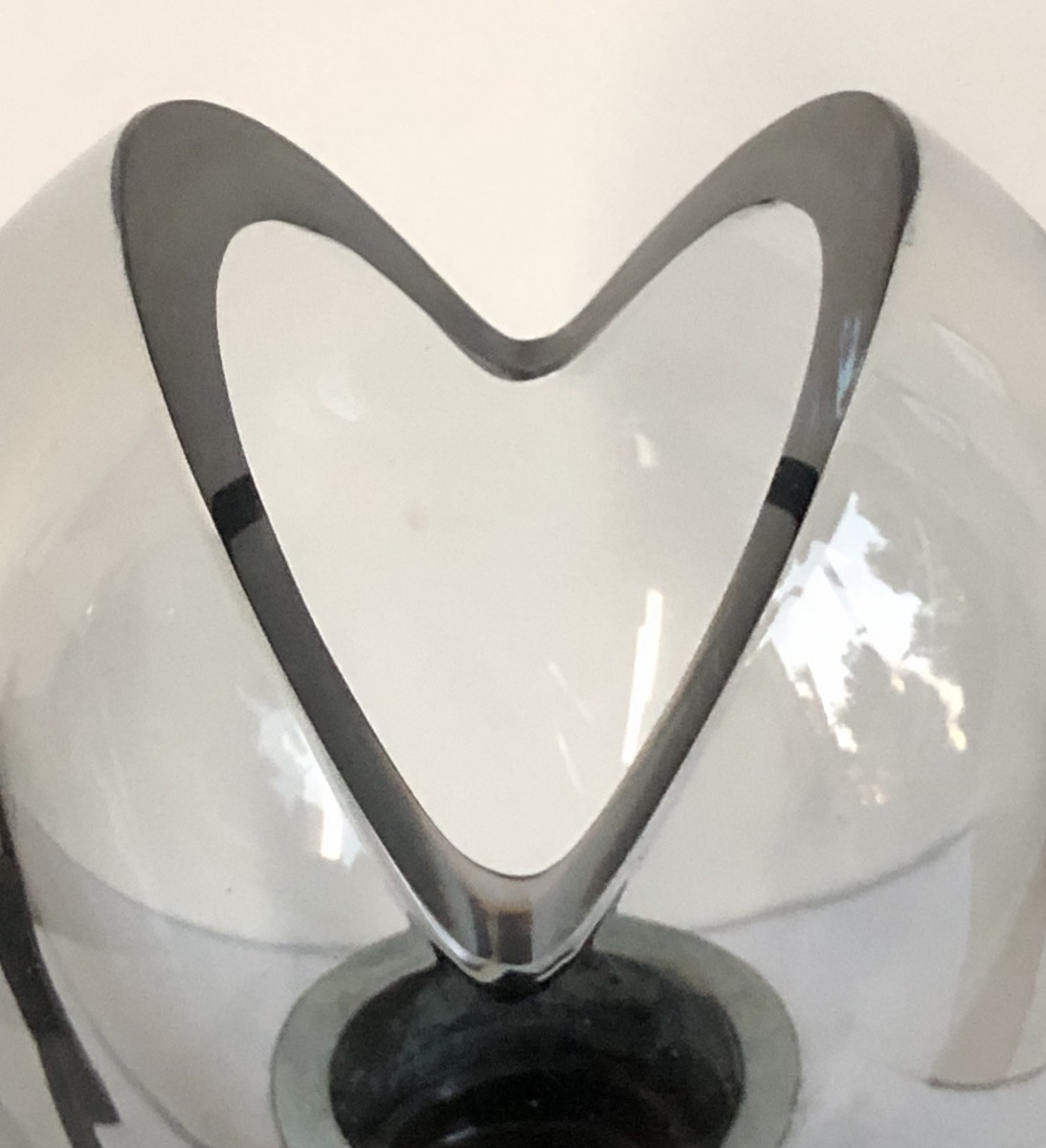 Applique de Flavio Poli pour Seguso en verre de Murano fumé gris, Italie années 70-photo-3