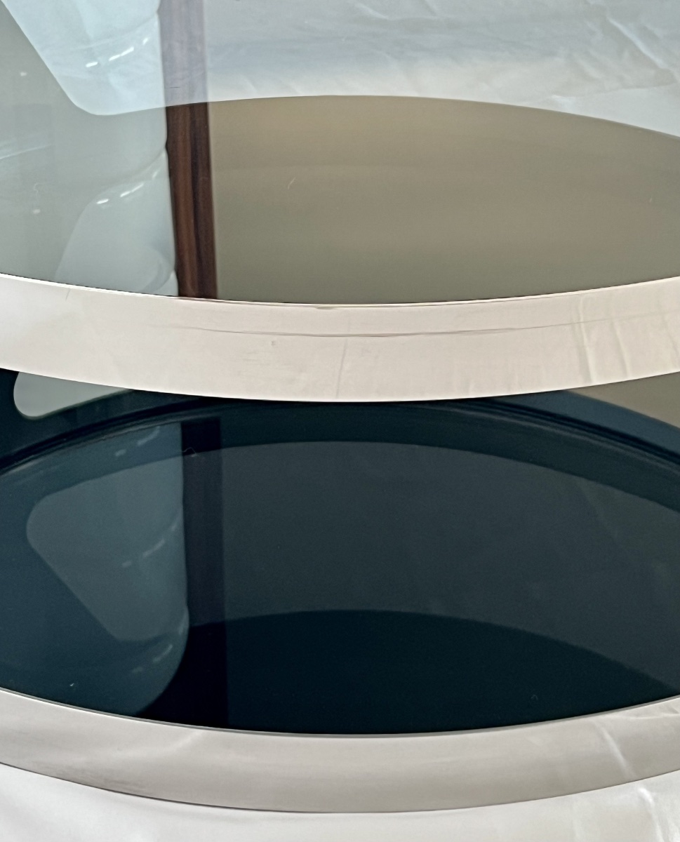 Table basse ronde par Gallotti & Radice, Italie post 2000-photo-1
