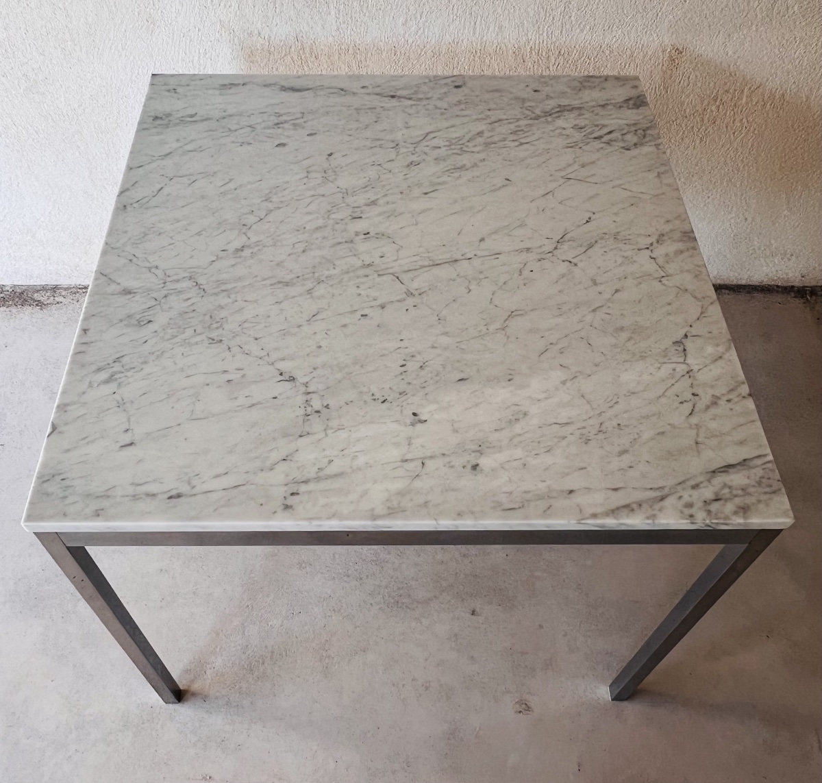 Table à manger dans le style de Knoll, Italie années 90-photo-3
