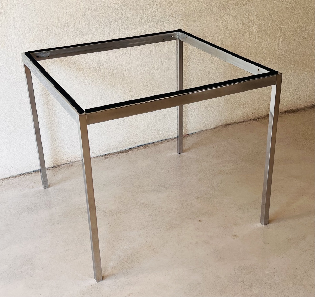 Table à manger dans le style de Knoll, Italie années 90-photo-4