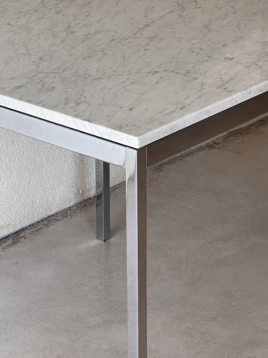 Table à manger dans le style de Knoll, Italie années 90-photo-6